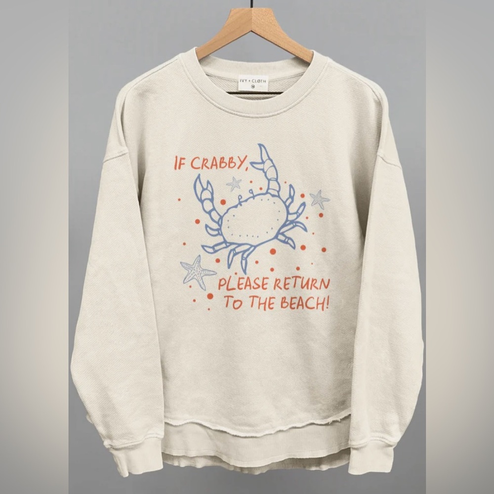 NWT! Ivy + Cloth tunic/sweatshirt